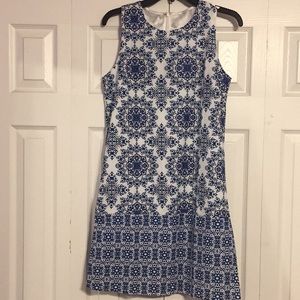 Blue dress
